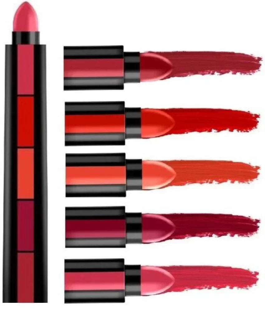 Matte 5-color Lipstick