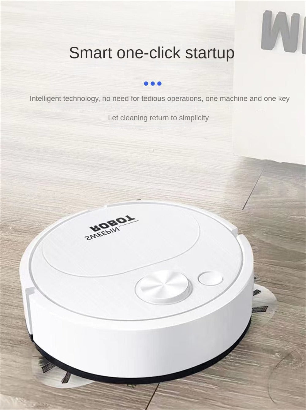 Mini  Smart Sweeping Robot 3 In 1