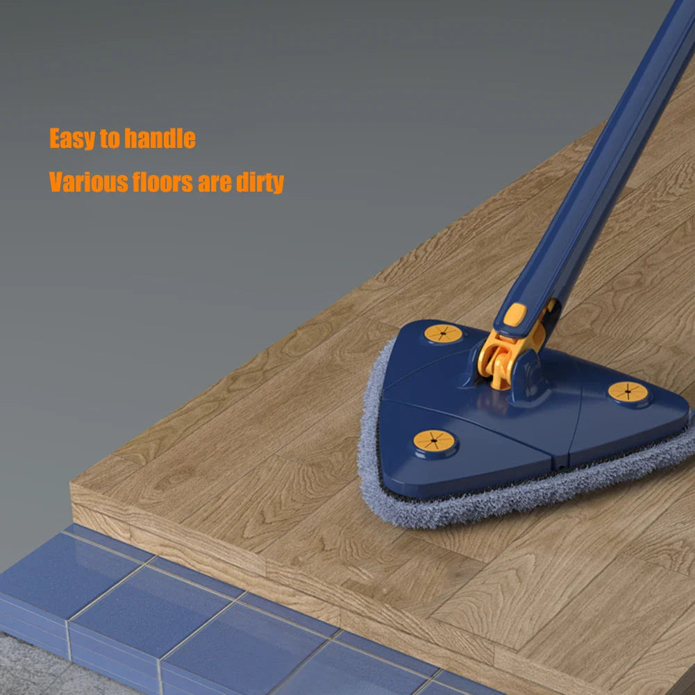 360 cleaning multifunction triangle mop