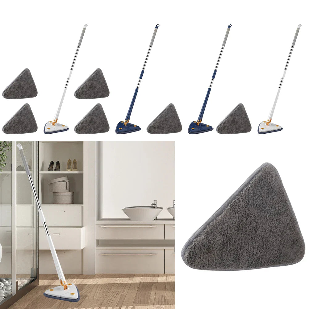 360 cleaning multifunction triangle mop