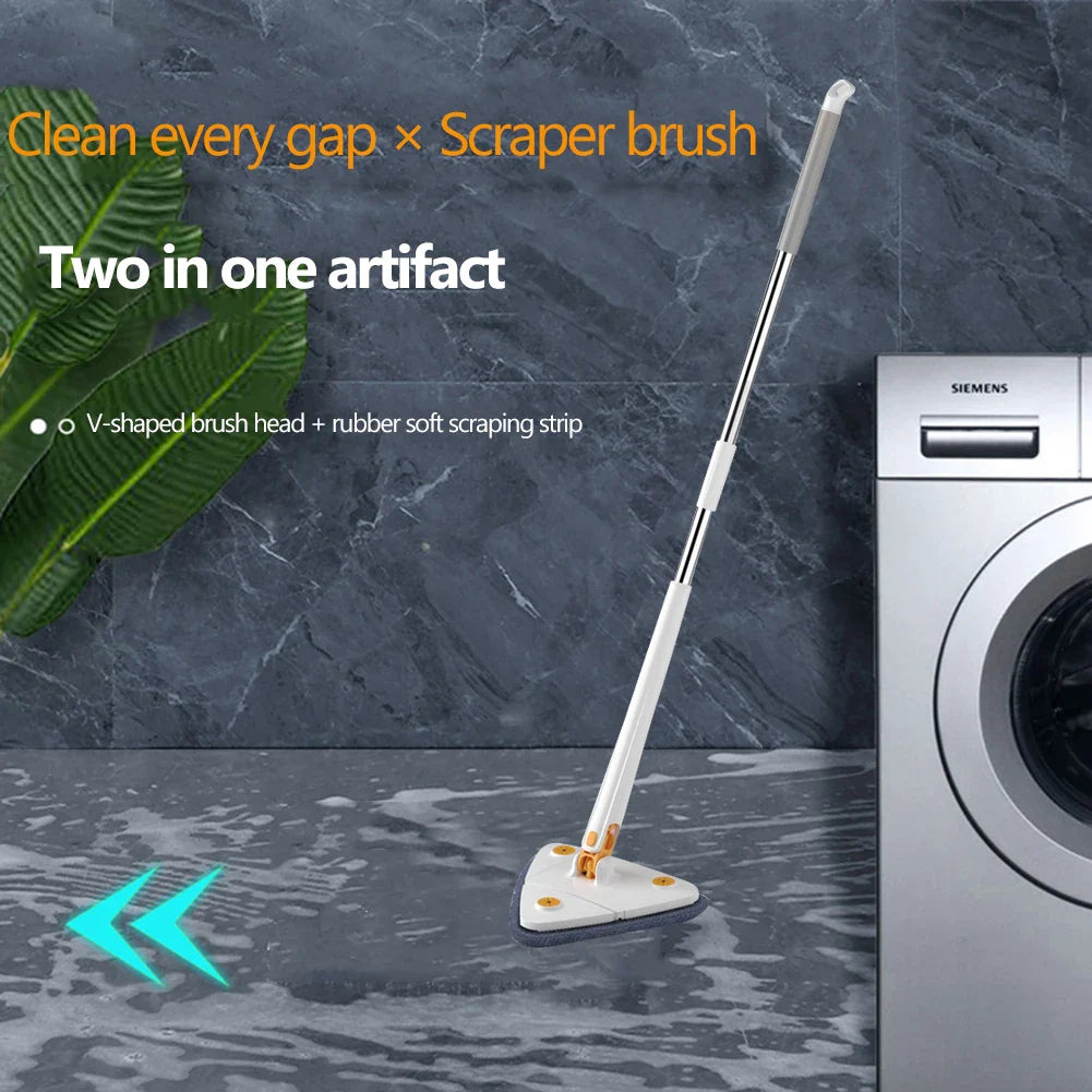 360 cleaning multifunction triangle mop