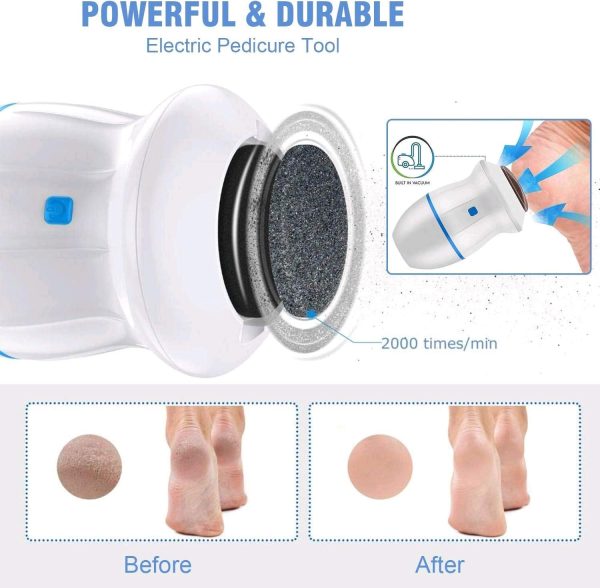 Electric foot callus remover grinder