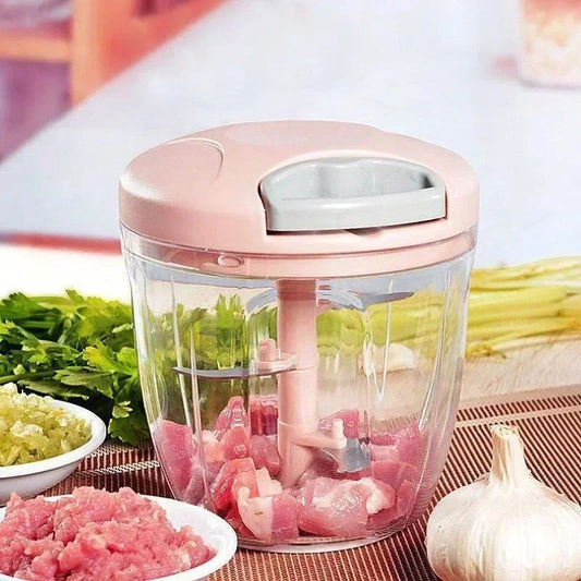 900ML Manual Meat Mincer Garlic Chopper