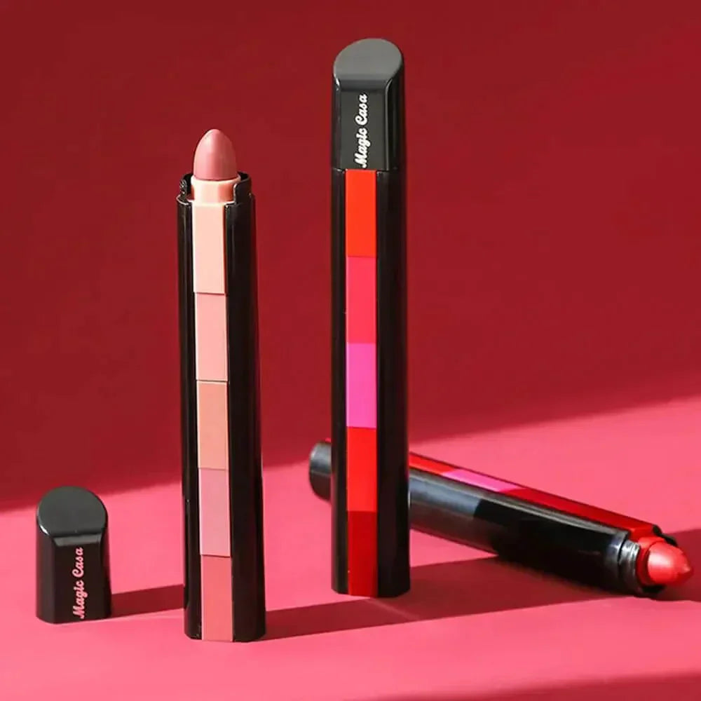 Matte 5-color Lipstick